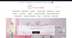 Desktop Screenshot of monogramcrafty.com